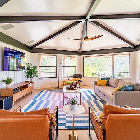 Secluded Mtn Top Family Haven W/Views Spa & Arcade Three Rivers Exterior photo